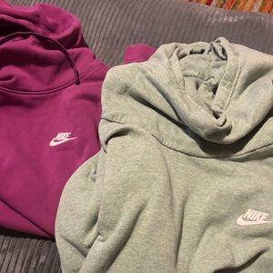 Nike Women's Jackets in Purple and Gray